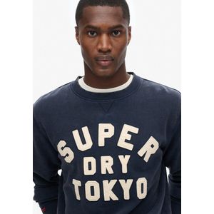 Superdry Vintage Athletic Sweatshirt Blauw Man