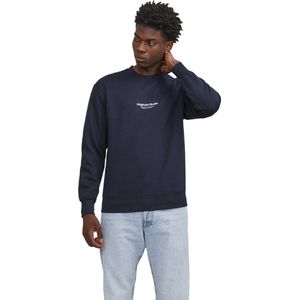 Jack & Jones Heren trui JORVESTERBRO bequem Blauw XXL Ronde Hals Volwassenen