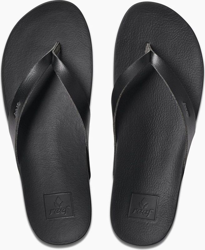 Reef Cushion Courtblack Dames Slippers - Zwart - Maat 37,5