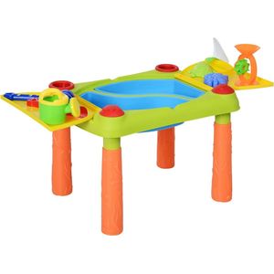 Zandtafel met Watertafel - Speeltafel voor Kinderen - Activiteiten Tafel voor Baby - Speciaal voor Kinderen