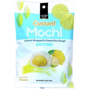 Custard Mochi Lemon 110 Gram(Gevuld koekjes)