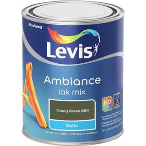 Levis Ambiance Lak Satin Mix - Shady Green B80 - 1 L