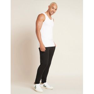 Boody - Bamboe Heren Singlet - Wit / L