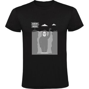 Loch Ness Heren T-shirt | monster | beest | mythe | reptiel | dinosaurus | dino