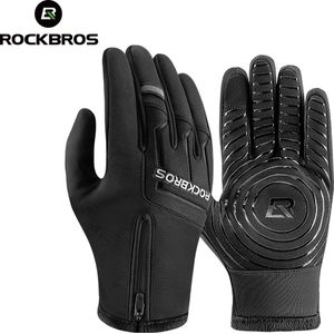 ROCKBROS - Winter Fleece handschoenen - extra warm door fleece - Winter fietshandschoen - touchscreen - maat XXL