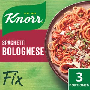 Knorr Fix, kruidenmengsel voor spaghetti bolognese instant - 28 x 38 g doos