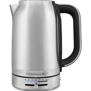 KitchenAid waterkoker 1.7L met temperatuurregeling 5KEK1701ESX RVS