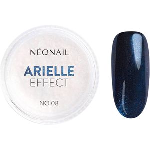 Nagelpoeder met Blauwe Gloed - Glitter Effect voor Nageldesign