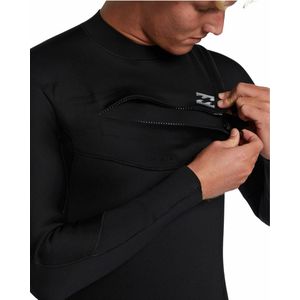 Billabong Heren Foil 4/3mm Borst Ritssluiting Wetsuit