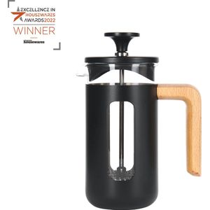 La Cafetière - Pisa Cafetiere Zwart - 3 kops