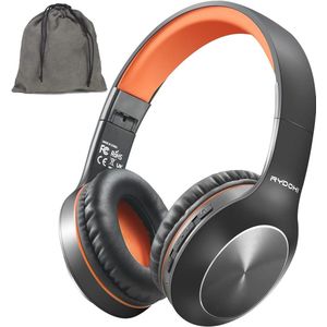 Draadloze Bluetooth-hoofdtelefoon met 68 uur speeltijd en 3 EQ-modi voor diepe bas en hifi-geluid