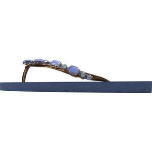 Uzurii Copa Cabana Blue Dames Slippers Navy Blue | Blauw | Kunststof | Maat 39/40 | 18.257.05