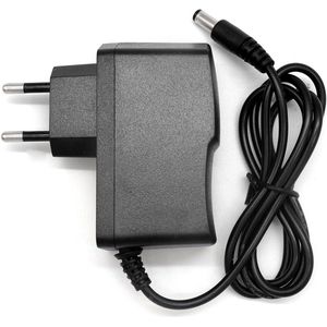 Netadapter 9 V 1 A voeding transformator oplader voedingsadapter voor muziek elektrische gitaar digitaal toetsenbord (Europese regelgeving)