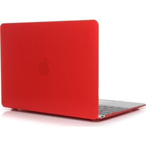 Mobigear Laptophoes geschikt voor Apple MacBook Air 13 Inch (2010-2019) Hoes Hardshell Laptopcover MacBook Case | Mobigear Glossy - Rood - Model A1369 / A1466