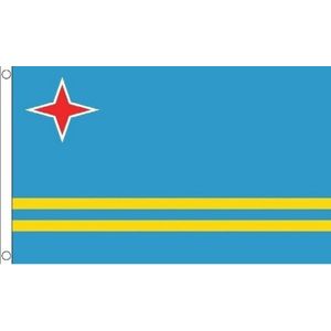 Arubaanse vlag - Aruba - 90 x 150 cm