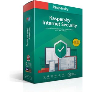 Kaspersky Internet Security - 12 maanden/3 apparaten - NL/FR/DE (PC/MAC)