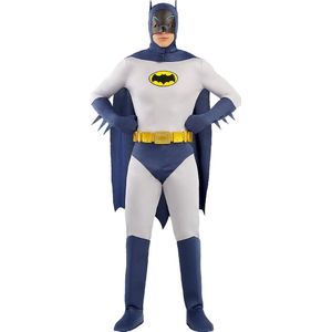 FUNIDELIA Batman 1966 kostuum voor mannen - Maat: XL - Zwart