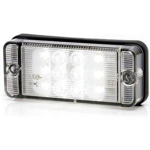 LED achteruitrijlicht - 12 LEDs - Wit - 12/24V - ECE E20