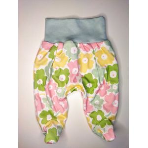 Nini - Broekje Fleur - Met voetjes - Maat 68 - 4 t/m 6 maanden