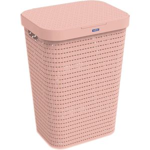 Rotho Country wasmand 55 l, kunststof (PP) BPA-vrij, roze