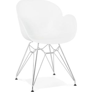 Maysun - Design Stoel - CHINOUK Wit