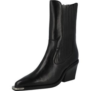 Bronx Next Low Cole Enkellaarsjes - Enkelboots met rits - Dames - Zwart - Maat 40