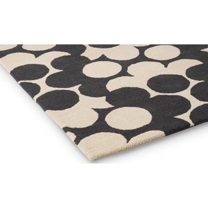 Vloerkleed Orla Kiely Puzzle Flower slate 60905 - maat 160 x 230 cm