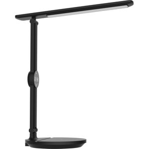 INSPIRE - Bureaulamp ALEX PLUS - Moderne lamp - 3000K/6500K - 1000LM - 230V - Touch - Kunststof - Zwart