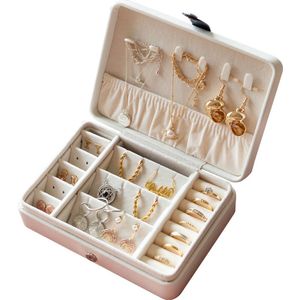 Belleza Luxe Sieradenhouder - Juwelendoos – Kunstleder – Handig