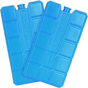 Koelelementen 400 g 2 stuks - voor Koelbox - Toeristenkoelkast - Koeltas - Koelelement - Icepack - Ice Pack - Coolpack