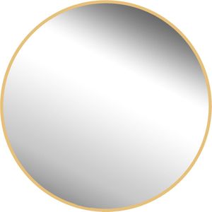 Nuvolix spiegel rond - wandspiegel - ronde spiegel - ⌀80CM - goud