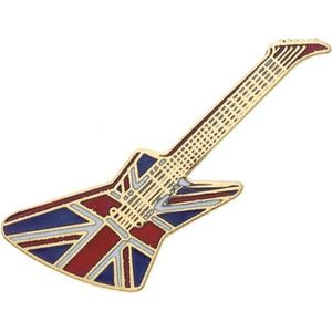 Speldje Fender Explorer Gitaar, Britse vlag