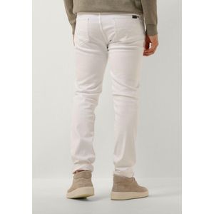 7 For All Mankind Slimmy Tapered Luxe Performance Jeans Heren - Broek - Wit - Maat 36