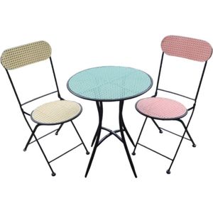 Mica Decorations Bistroset Jaylee 1 tafel+2 stoelen