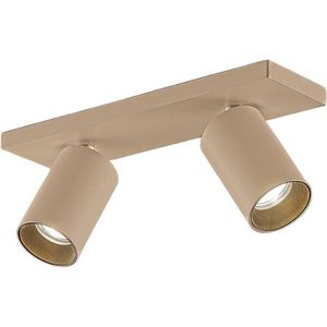 Arcchio - buitenspot- met dimmer - 2lichts - Aluminium - H: 12.2 cm - GU10 - Pantone® IJskoffie