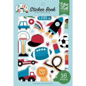 Echo Park Play All Day Boy Sticker Book (PAB269029)