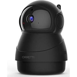 Orretti® X8 1080P FHD WiFi IP Beveiligingscamera met Bewegingsdetectie-Bewakingscamera -Bewegingsdetectie - Zwart