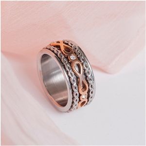 iXXXi Jewelry-Infinite Blend-Bi Color Rosé Goud-Dames Ring