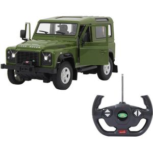 Rastar Rc Land Rover Defender Jongens 40 Mhz 1:14 Groen