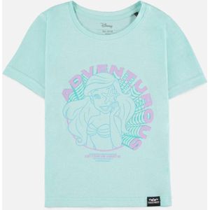 Disney Ariel The Little Mermaid - Fearless Princess - Ariel Adventurous Kinder T-shirt - Kids 158/164 - Blauw