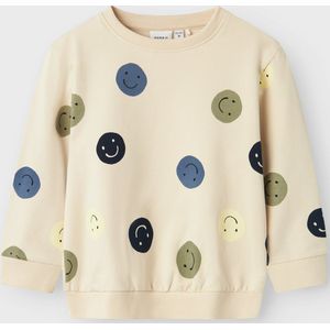 NAME IT - NMMSUMO NREG LS SWEAT BOX BRU - Jongens - Sweaters