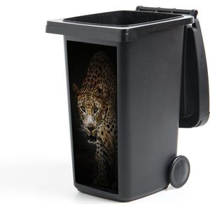 Container sticker Luipaard - Wilde dieren - Licht - 44x98 cm - Kliko sticker