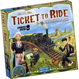 Days of Wonder - Ticket to Ride Nederland - Uitbreiding - Bordspel