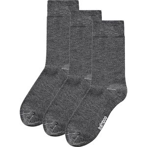Apollo | Bamboe sokken basic | Grijs | Maat 47/50 | Bamboe sokken basic heren | Bamboe | Bamboo