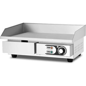 HCB® - Professionele Horeca Bakplaat - 55 cm - 230V - RVS - Electrisch Grill apparaat