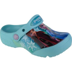 Crocs FL Disney Frozen II T Clog206804-4O9, voor meisje, Blauw, Slippers, maat: 22/23