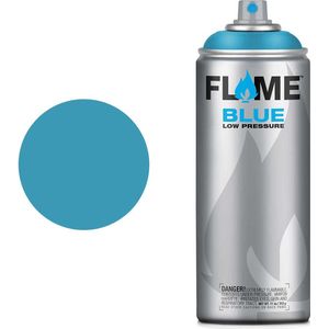 Molotow Flame Blue - Spray Paint - Spuitbus verf - Synthetisch - Lage druk - Matte afwerking - 400 ml - aqua light