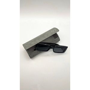 Zwarte brillenkoker - Nette brillenkoker - Geschik voor kantoor/office en school