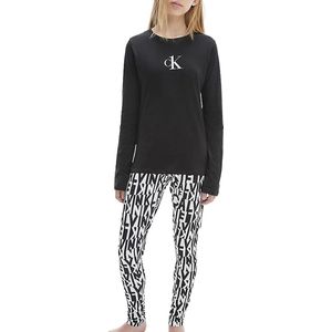 Calvin Klein Pyjamaset - Vrouwen - zwart - wit