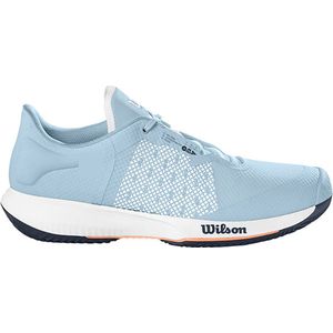 Wilson Kaos Swift Clay Dames - Sportschoenen - Tennis - Smashcourt - Light Blue/Orange - MAAT 42